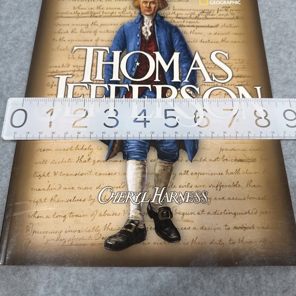 Thomas Jefferson Cheryl Harness National Geographic 2007 Paperback Biography‎